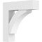 Ekena Millwork Standard Thorton Architectural Grade PVC Bracket with Block Ends, 5"W x 24"D x 24"H BKTP05X24X24THR05 - alternate 1